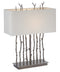 Table Lamp with Antique Brass Finish